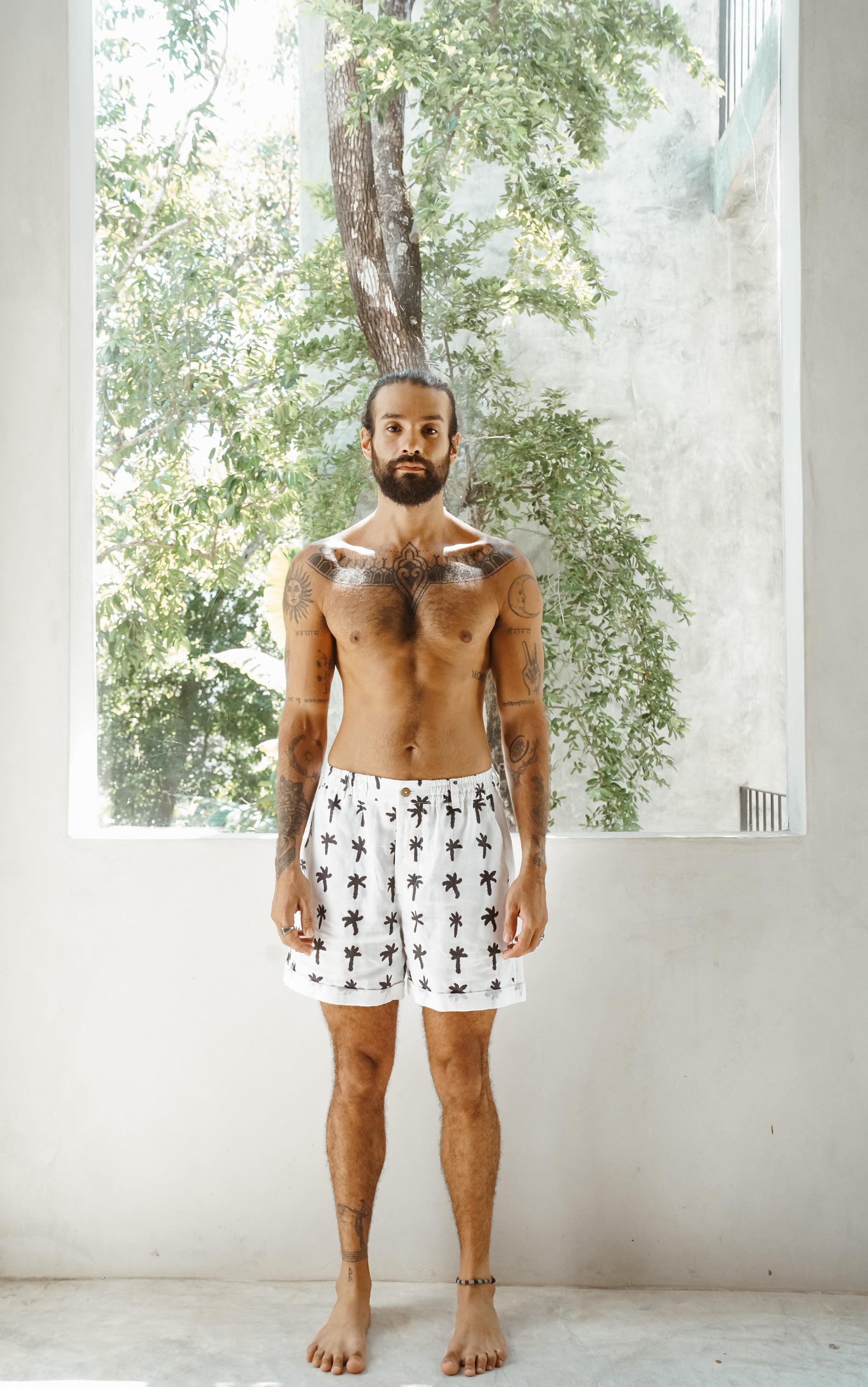 Nikeen Men's Shorts Linen - Linen Shorts - Tulum - Online – Claude